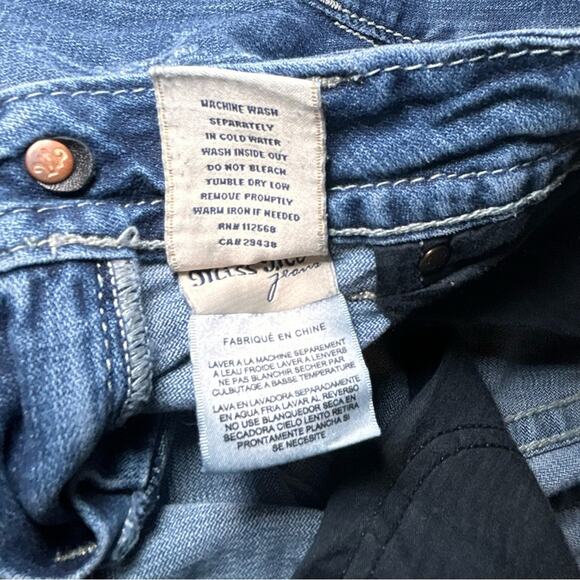 MISS ME VINTAGE 28x31 SUNNY BOOT CUT GIRLS WOMEN'S DENIM FADED DISTRESSED JEANS - Picture 7 of 12